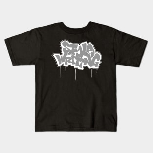 Style Writing Graffiti - white Kids T-Shirt